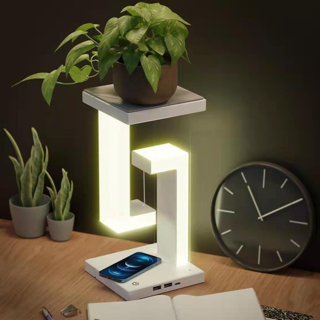 Wireless Charging Floating Table Lamp – Creative Balance Light