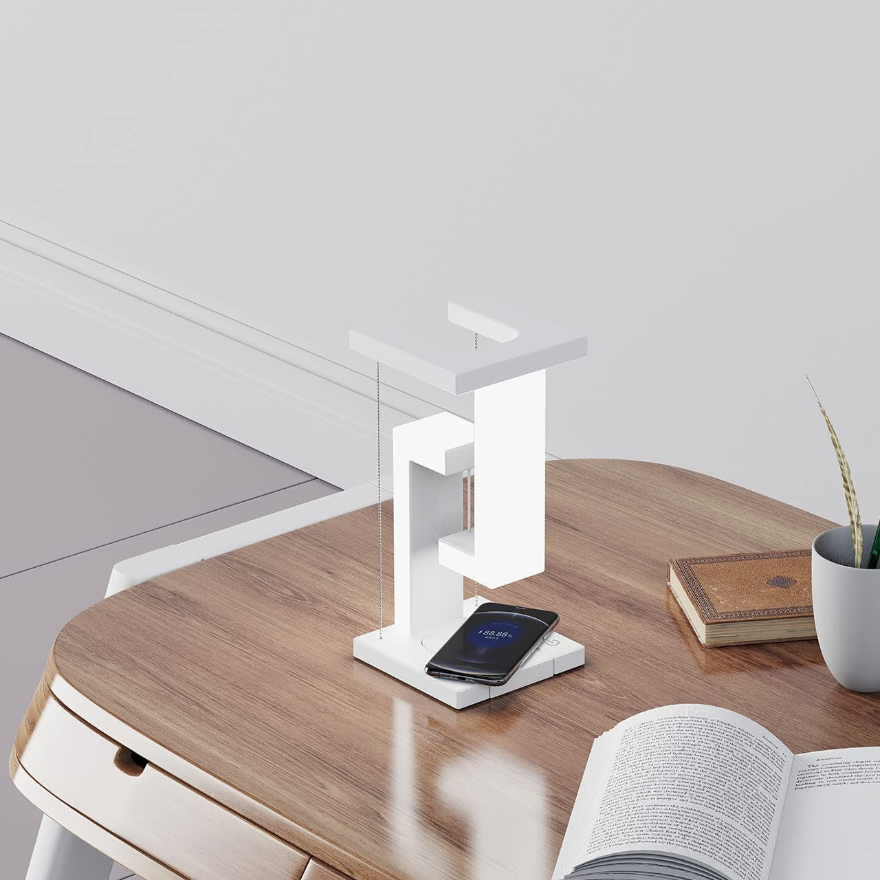 Wireless Charging Floating Table Lamp – Creative Balance Light