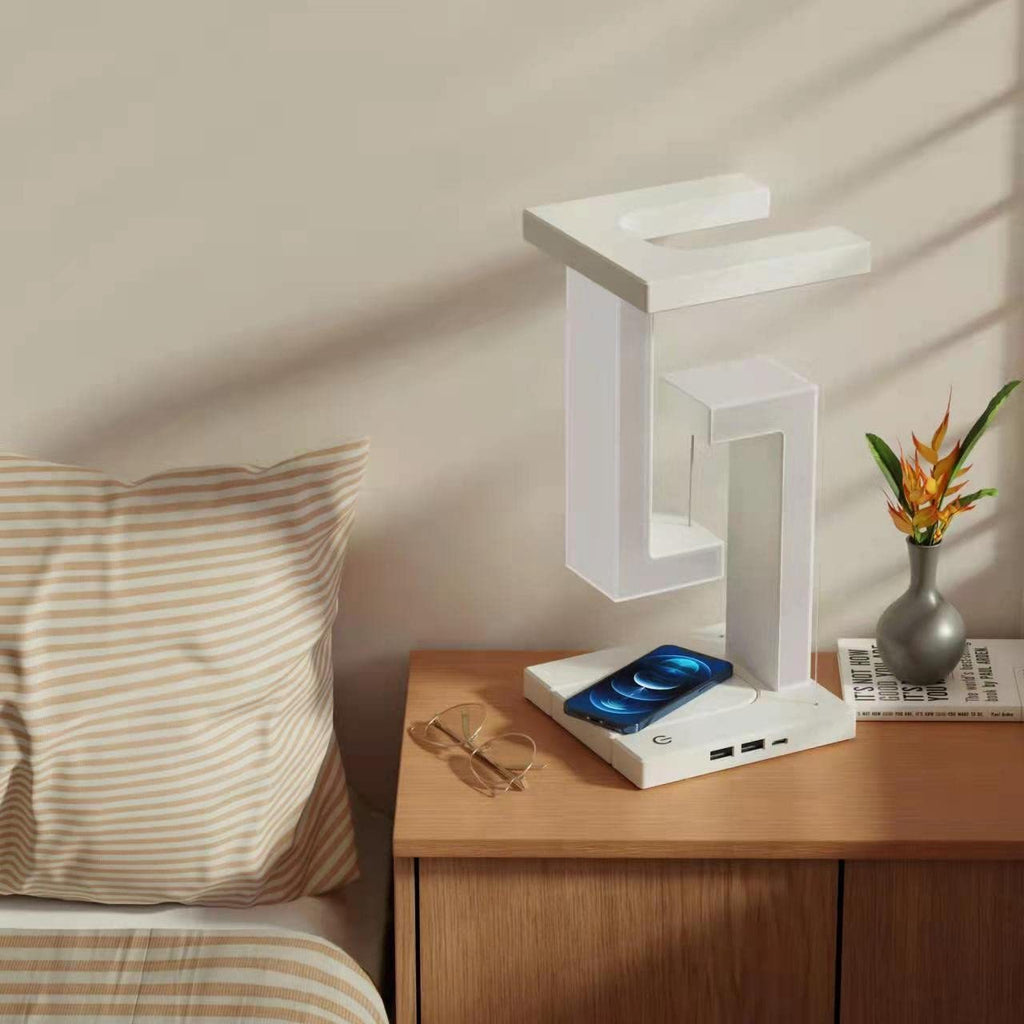 Wireless Charging Floating Table Lamp – Creative Balance Light