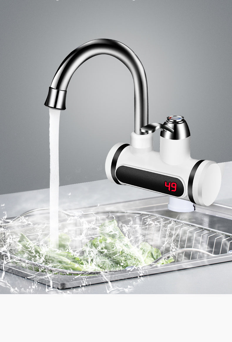 Smart Electric Water Tap with Temperature Display