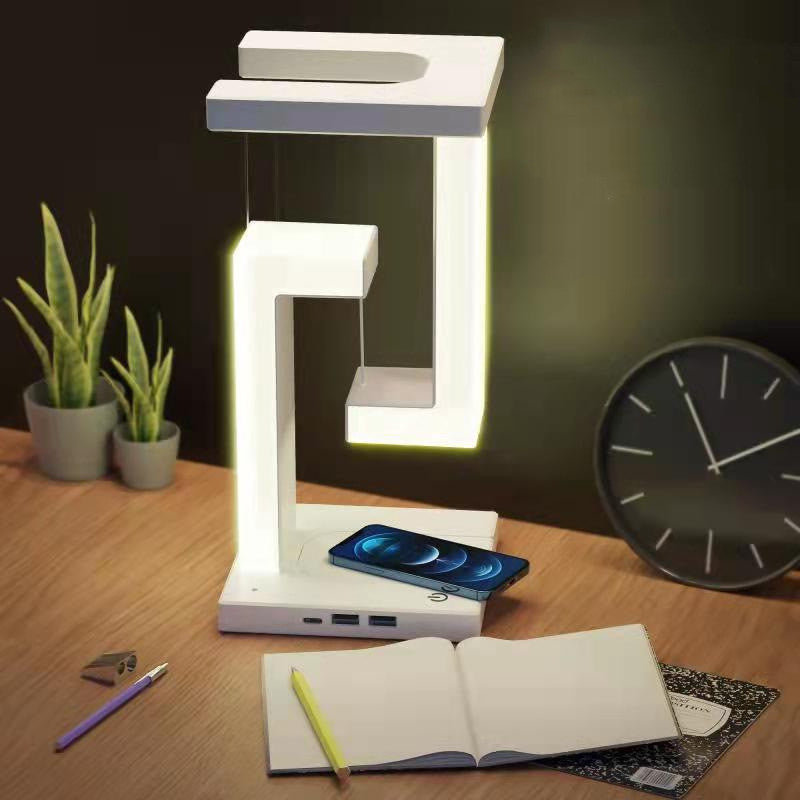 Wireless Charging Floating Table Lamp – Creative Balance Light